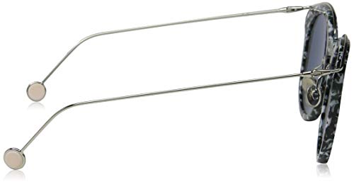 Dior Blossom Azure Green Mirror Geometric Ladies Sunglasses DIORBLOSSOM YE6/3J 523