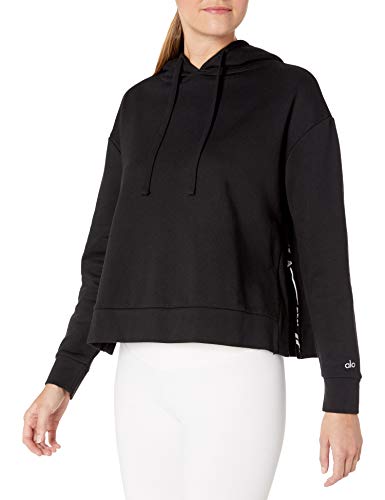 Alo Yoga Women's Los Angeles Vaunt Hoodie, Black, Large