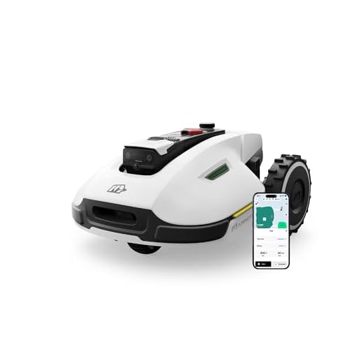 MAMMOTION YUKA 2000 Robot Lawn Mower, Perimeter Wire Free, Recommended 2000 m², Max.2400 m², Equipped with ​UltraSense AI Vision, Handles ​45% Slopes, Cutting Heights 20-90mm, Automatic Mapping