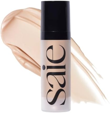 Saie Mini Glowy Super Gel Illuminating Face Makeup Primer, Starglow (.5 oz)