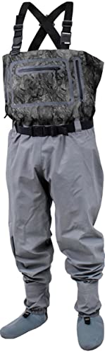 FROGG TOGGS Hellbender Breathable Waterproof Stockingfoot Fishing Chest Wader for Fishing
