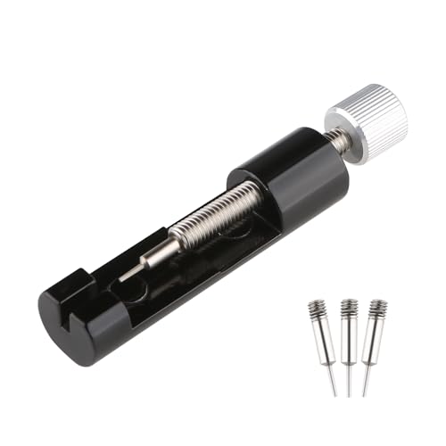 Admygo Watch Link Removal Adjustment Tool Watch Band Repair Tool with 3 Extra Pins for Strap Adjustment Portable Watch Strap Adjustment Kit for Watch Band Link Pin