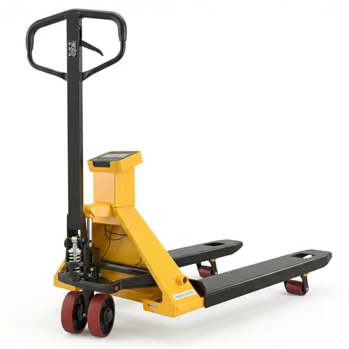Tory Carrier Scale Pallet Jack 5500Lbs Capacity, 45" x