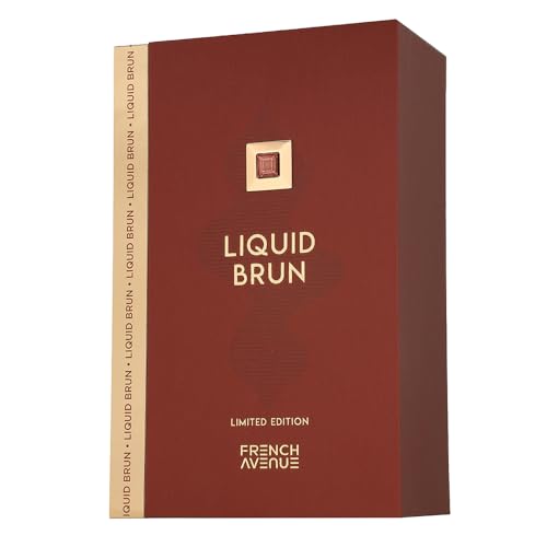 Image of French Avenue Liquid Brun Limited Edition Extrait de Parfum for Men, 150ml | Cardamom, Lavender, Orange Blossom & Vanilla | Premium perfume for Men & Women