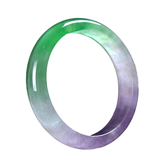 Bracelet en jade femmes jadéite vert naturel 60 mm