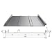 Produktbild Olibaustoffe Dachpaneele mit Stehfalz DP-32, Trapezbech, Profilbleche, Selbsverschlußpaneel 1 m²