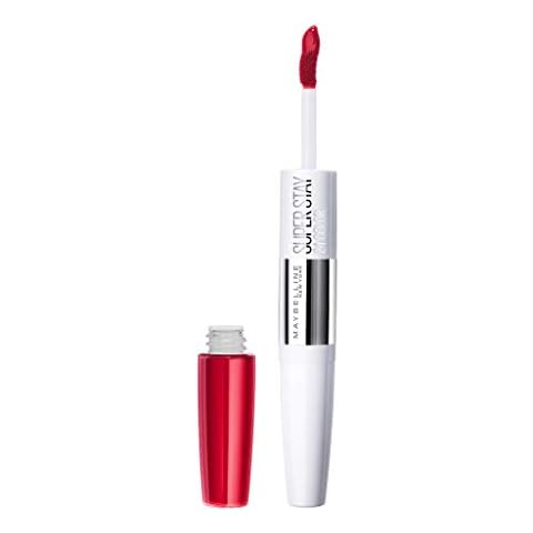 Maybelline Pintalabios Larga Duración Superstay 24H Tono 553 Steady Red Cover