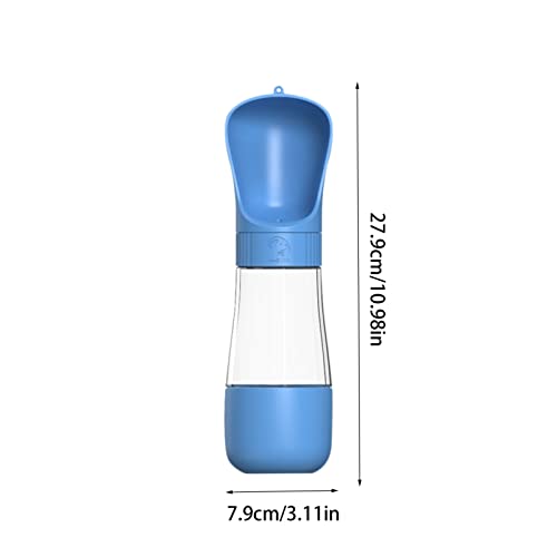 Garrafa de água portátil para cães - Dispensador de garrafa de água para animais de estimação com re