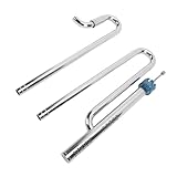 Acouto Ensemble de Tuyaux d'entrée et de Sortie en Acier Inoxydable, Film d'huile Rotatif...