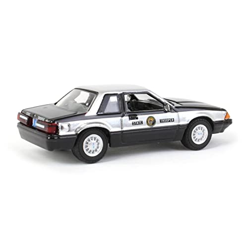 Greenlight 1/64 1993 Ford Mustang SSP North Carolina Patrol miniatura 3