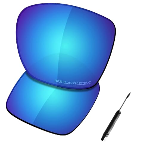 Image of SAUCER Premium Replacement Lenses & T4 Screwdriver & Screw for Oakley TwoFace XL OO9350 Sunglasses