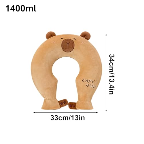 Bouillotte en U Capybara pour cocooning à la maison et nuits d'hiver - 5