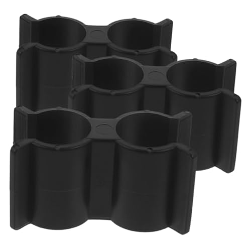 Abrazadera de doble tubo de tuberías Abaodam con soporte resistente y práctico 7