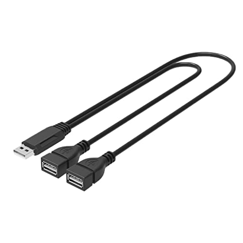Image of Worldcare USB 2.0 A Male to 2 Dual USB Female Jack Y Splitter Hub Power Cable | Computer Cables & Connectors | USB Cables, Hubs & Adapters