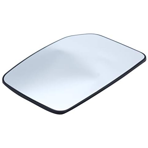 TAKPART Front Door Wing Mirror Glass 4059969 Passenger Left Side Compatible for Transit MK6 MK7 2000-2013 Cover