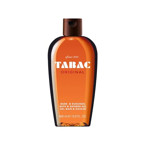 TABAC ORIGINAL Duschgel: Bade- & Showergel für Männer klassischer Männerduft mit holzig-würzigen Aromen Feuchtigkeit & Pflege Made in Germany 400 ml