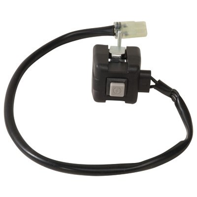 TUSK Engine Starter Switch, Push Button, Black, Manual, WR250F/WR450F