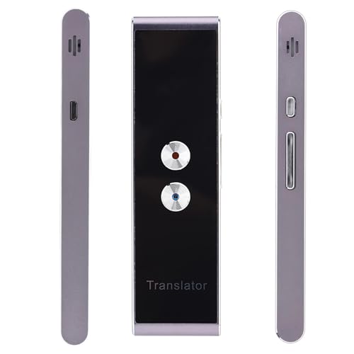 Traducteur de langue intelligent Ejoyous de poche bluetooth noir - 8