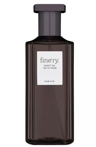Fine'ry Body Mist Fragrance Spray, Sweet On the Outside, 5 fl oz