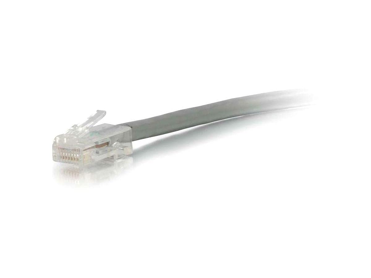 C2G 24392 Cat5e Cable - Non-Booted Unshielded Ethernet Network Patch Cable, Gray (50 Feet, 15.24 Meters)
