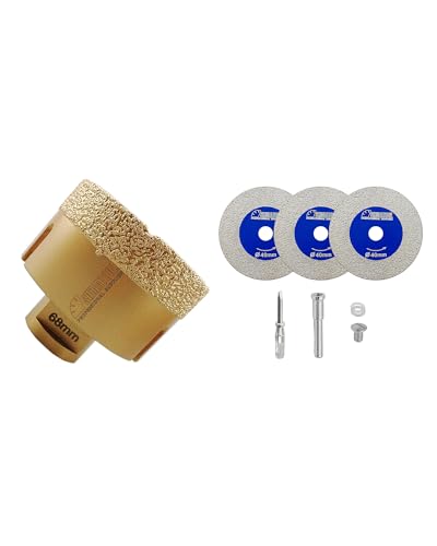 Forets diamant SHDIATOOL contre la casse du verre et disque de coupe