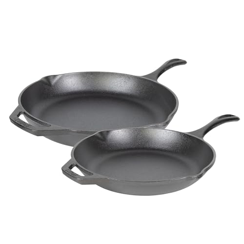 Lodge Chef Collection 2pc Set (10" & 12" Skillet)