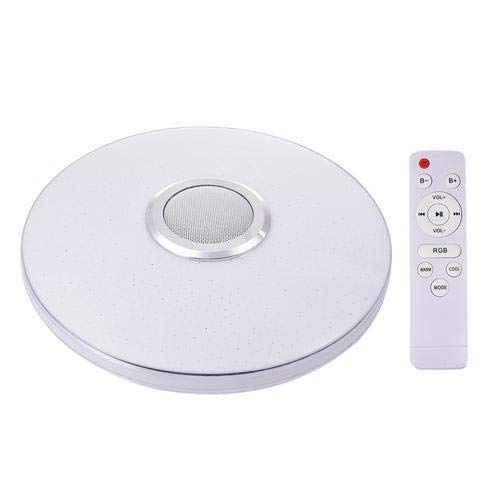 Preisvergleich Produktbild Yoouo Led Deckenleuchte Mit Fernbedienung Dimmbar 24W Bluetooth Deckenleuchte Sternenhimmel, Farbwechsel RGB Warmweiß / Kaltweiß IP44 Wasserfest (ohne APP)