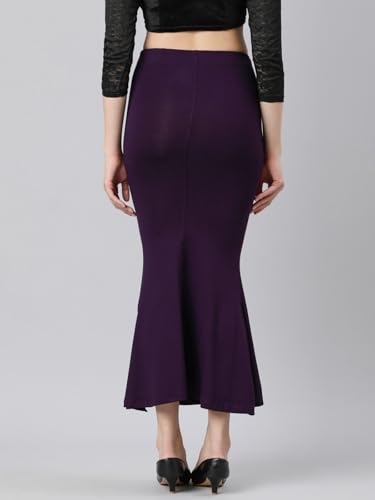 Image of TWIN BIRDS Saree Shapewear for Women | Super Soft Viscose Elastane Saree Petticoat Skirt | Stretchable & Comfortable SareeShaper
