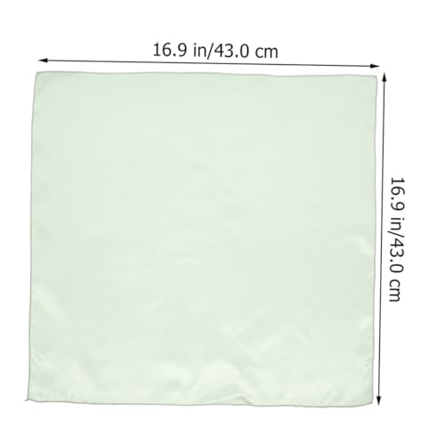 Servilletas de satén reutilizables de color para decoración de mesas 3