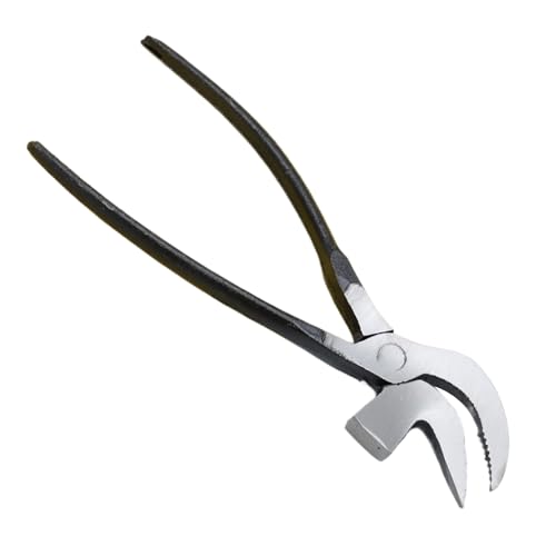 SVCEQZE Alicates Angulados De Punta Fina - Pinzas para Calzado | Alicates Multifuncionales Robustos De Punta Curva Para Reparación, Ribeteado, Costura, Prensa Y Manualidades