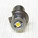 Ampoule de mise à niveau à LED haute puissance - Ampoules de rechange P13.5S 3W Ampoule de mise à niveau pour lampe torche MagLite (Taille : Warm White 4~12V)