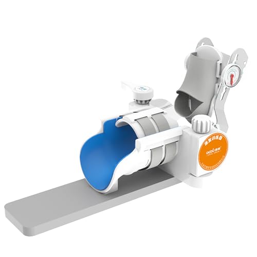 HZFAIGLL Electric Ankle Trainer for Small Feet, Professional Ankle Foot Orthosis, Featuring a 45° Plantar Flexion and 40° Dorsiflexion, with Viewing Angle disc