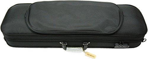 Amazon | GALAX 軽量 バイオリンケース VO-20 ブラック「肩当て＆楽譜