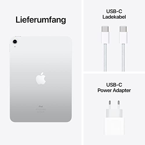 Refurbished Apple iPad 10,9 inch 2022 Wi-Fi 64GB zilver, professioneel getest, batterij >80% capaciteit - Afbeelding 6