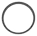 TCM 04061VC-BX NBR(Buna Rubber)/Carbon Steel VC Type Oil Seal, 0.437" x 0.624" x 0.125"