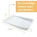 Kingorigin 1 Piece 9 Inch Metal Paint Tray with 10 Tray Liners, Paint Trays for Paint Roller, Paint Tray Liner Disposable for Home Wall Painting, DIY Painting Projects