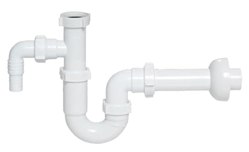 Básico Trampa Residuoscuenca Baño 32mm Sumidero Residuos Entrada Lavadora Cover