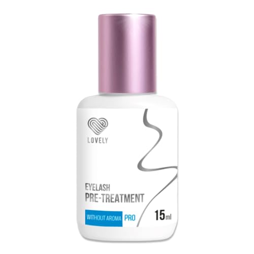 LOVELY Limpiador para extensiones de pestañas | Desengrasante | Desengrasante para pretratamiento |Tipo de producto:Sin perfume 15ml