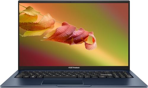 ASUS Portable Vivobook, 15'' FHD IPS Laptop, Intel 12th Gen i5 Processor Up to 4.39GHz, 12GB DDR4 Ram, 256GB SSD, HDMI, Ultra-Fast 6th Gen WiFi, Windows 11 OS, Dale Gray, Renewed