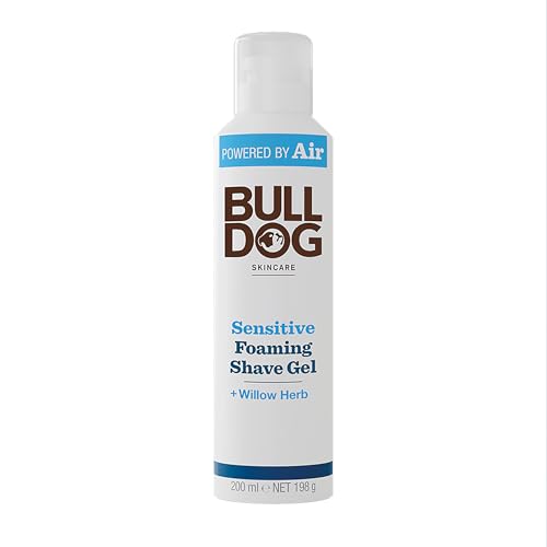 BULLDOG SKINCARE - Sensitive Foaming Shave Gel | Smooth and conditioning | 200 ml