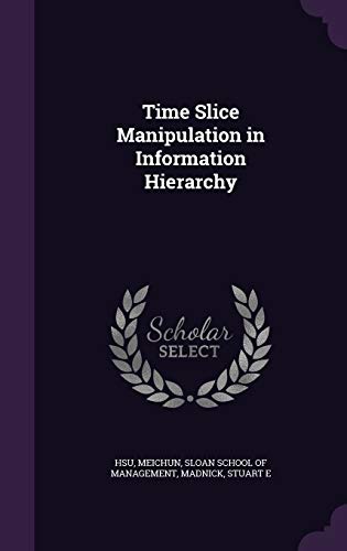 Time Slice Manipulation in Information Hierarchy 134223135X Book Cover
