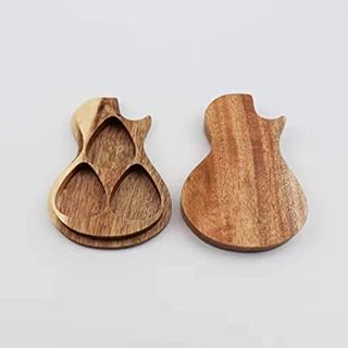 ERINGOGO Boîte en Bois De Médiators De Guitare: Étui De Médiators en De Guitare Organisateur De Support De Médiators De… - Les Beatles, Paul McCartney, John Lennon, RIngo Starr, George Harrison ERINGOGO Boîte en Bois De Médiators De Guitare: Étui De Médiators en De Guitare Organisateur De Support De Médiators De… – Image 2