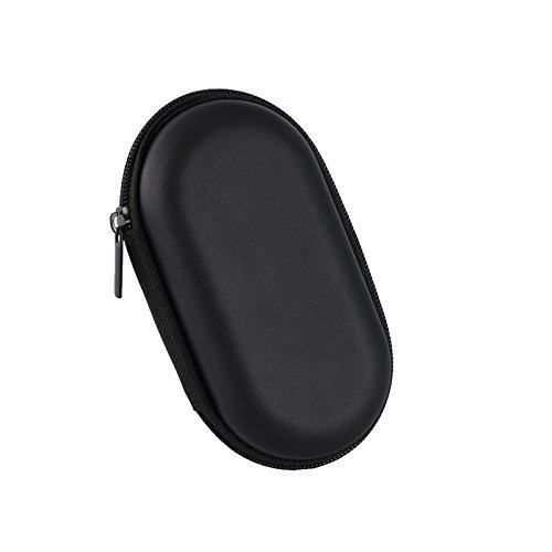 epcb【 Ear Phone CASE 】 イヤホンケース イヤホン 充電アダプタ ケーブル USBメモリ収納ポーチ 小物整理 鍵入れ 携帯用 旅行用 内側ネットポケット付き earphone earpods air pods (OVAL オーバル L