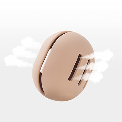 シリコン製 美容スポンジ収納ケース メイクアップスポンジホルダー 旅行用 通気性 スポンジパフ収納ボックス あらゆる化粧スポンジ適用 ビューティースポンジコンテナ - カーキ