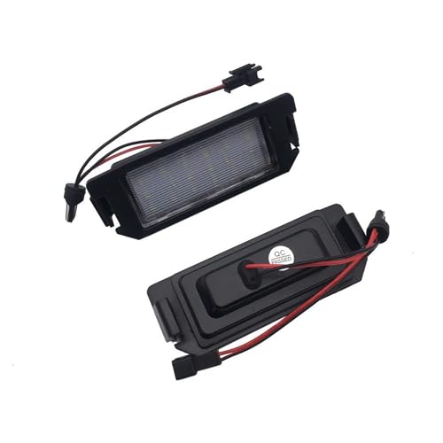 Luces matricula LED Hyundai Veloster y Tiburon con iluminación blanca intensa 6