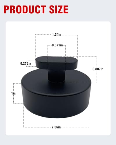 Image of 4PCS Lifting Jack Pad for Chevy Corvette C5 C6 C7 Puck Jack Point Billet Upgraded Aluminum Lift Point Adapter
