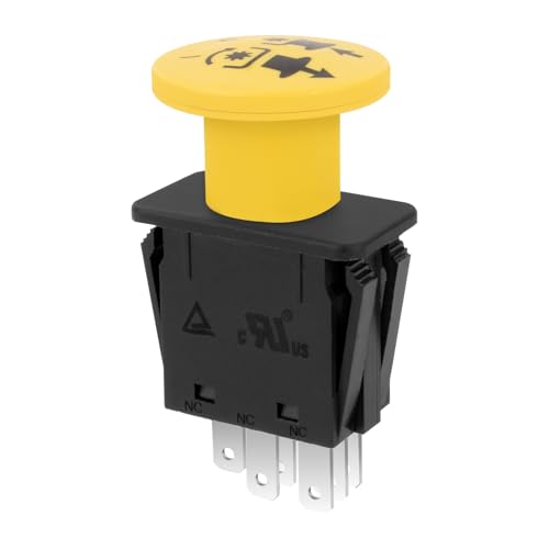 1722887SM Mower Pto Switch for Bad Boy 10 Amp Clutch Switch Compatible Cub Cadet Toro Grasshopper Exmark Ferris Mower Clutch Part
