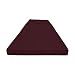 Brand New Burgundy Shikibuton Trifold Foam Beds 3" Thick X 27" Wide X 75" Long, 1.8 lbs high density resilient white foam, Floor Foam Folding Mats.