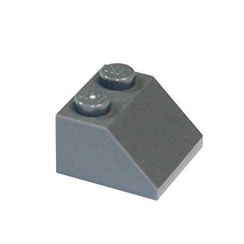 LEGO Parts and Pieces: Dark Bluish Gray (Dark Stone Grey) 2x2 45 Slope x50