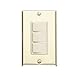 Broan 65V 3-Function Control Polished Brass Ivory Switches 20 amp 120V Bath fan control